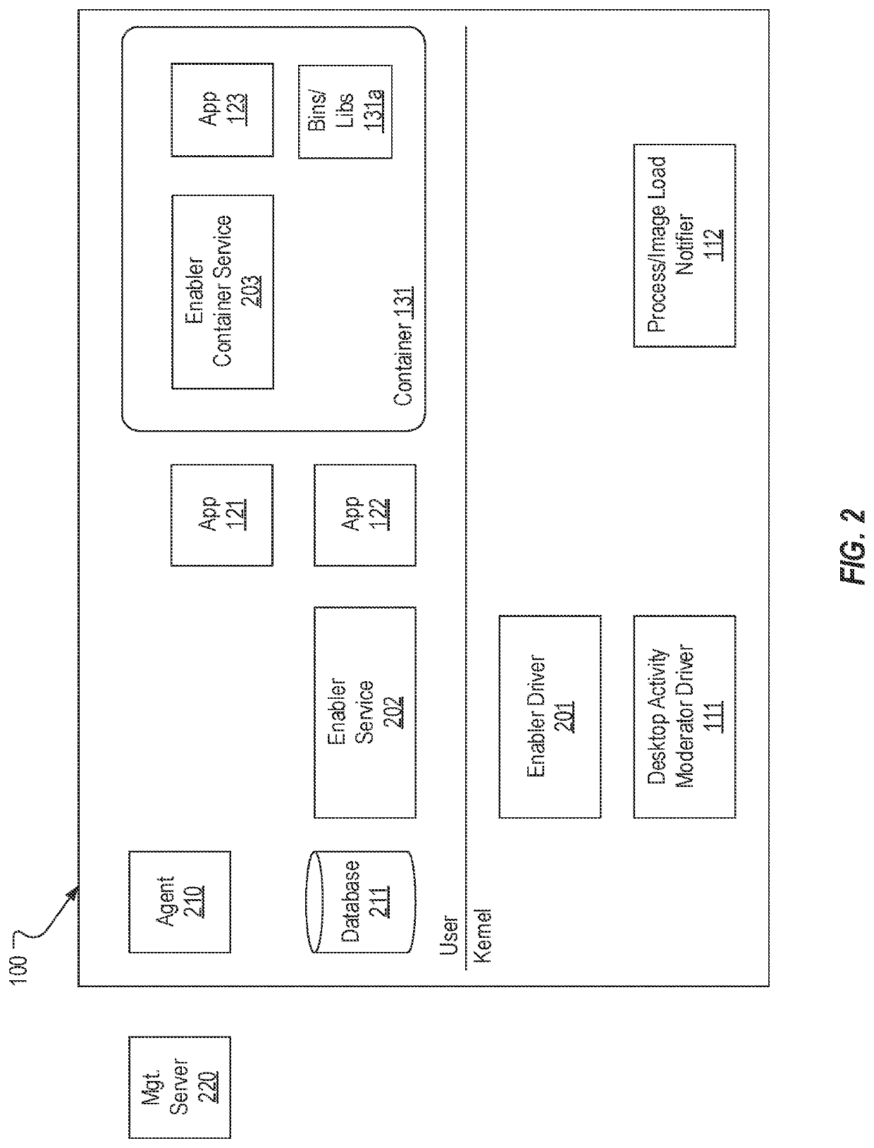 Enabling modern standby for unsupported applications