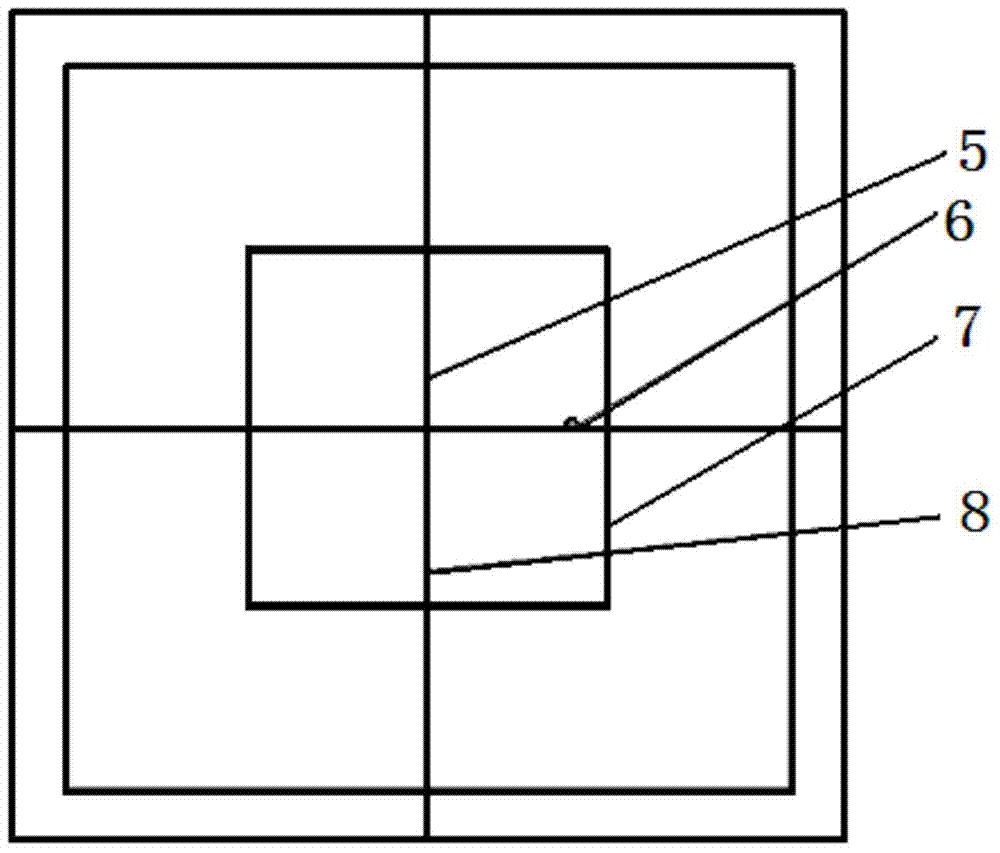 Detection device for uniformity of light field and radiation field