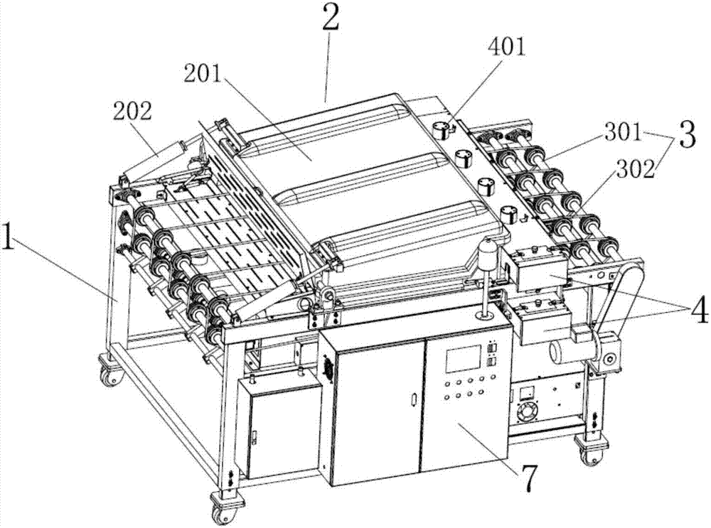 Electrostatic wax spraying machine