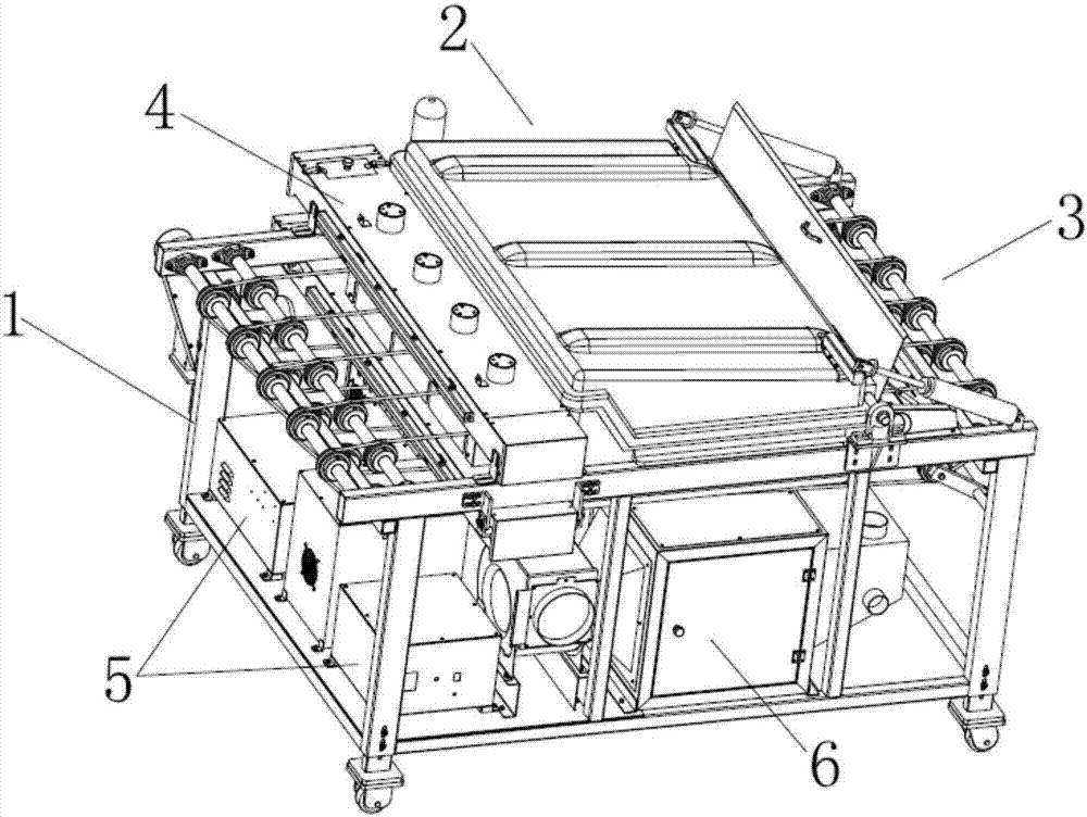 Electrostatic wax spraying machine