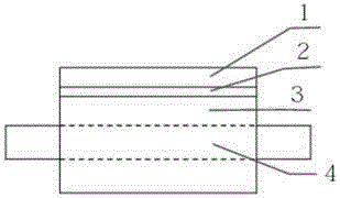 Tungsten-copper module for high thermal load parts of fusion device and preparation method thereof