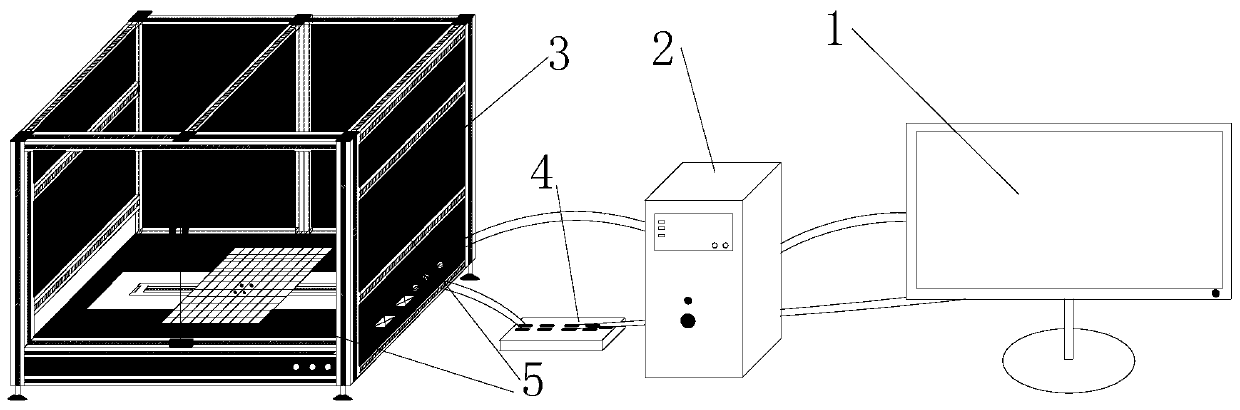 Aggregate morphological characteristic detection system and method based on 3D point cloud data