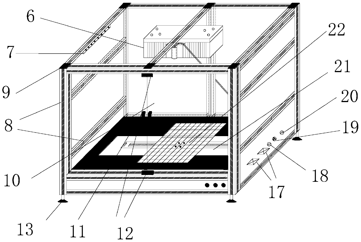 Aggregate morphological characteristic detection system and method based on 3D point cloud data