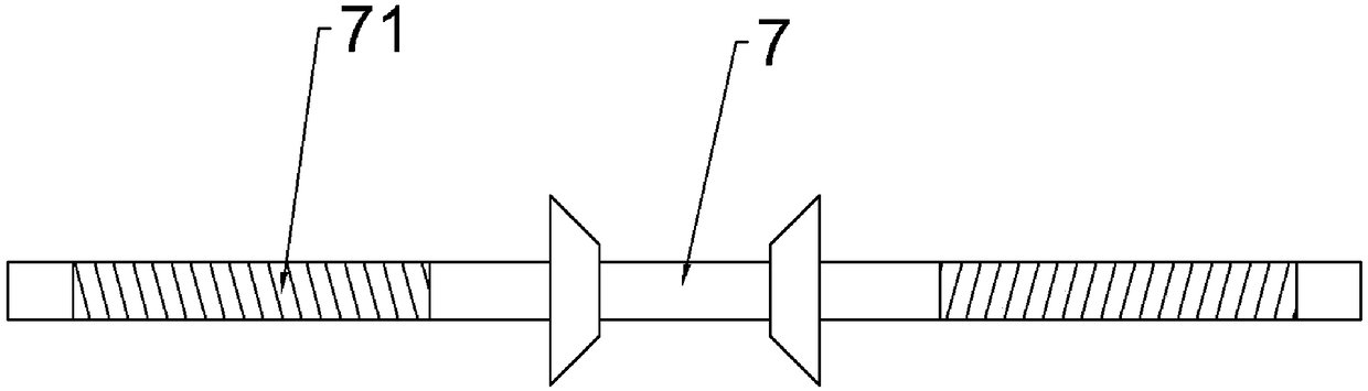 Material compaction device for food packaging