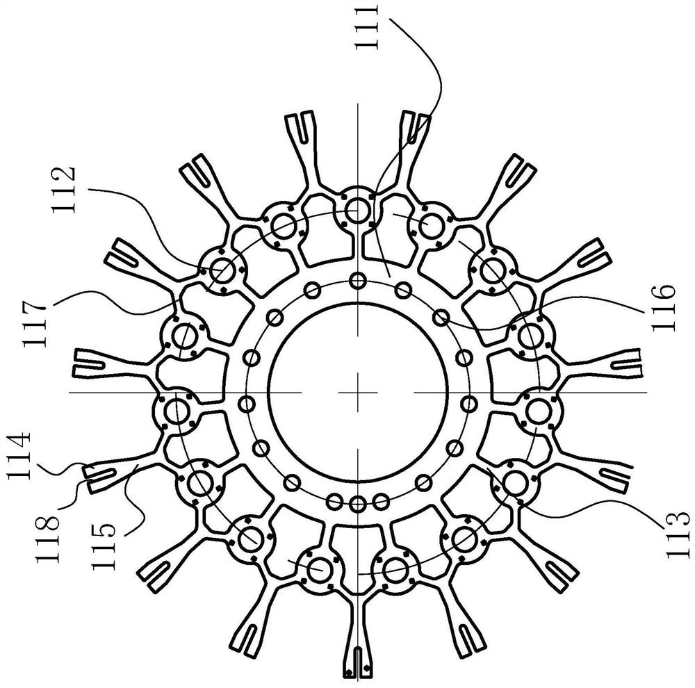 Metal-bonded elastic grinding block for ceramic processing