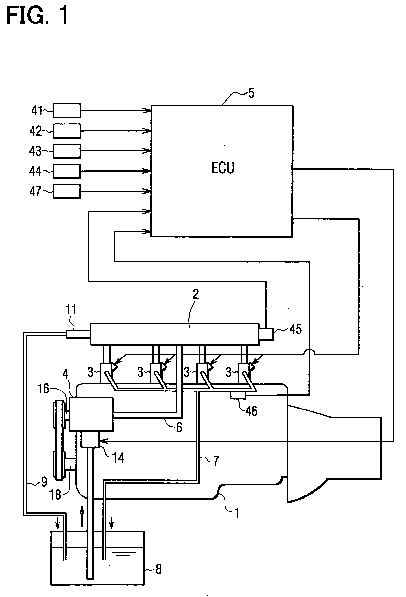 Common rail type fuel injection system