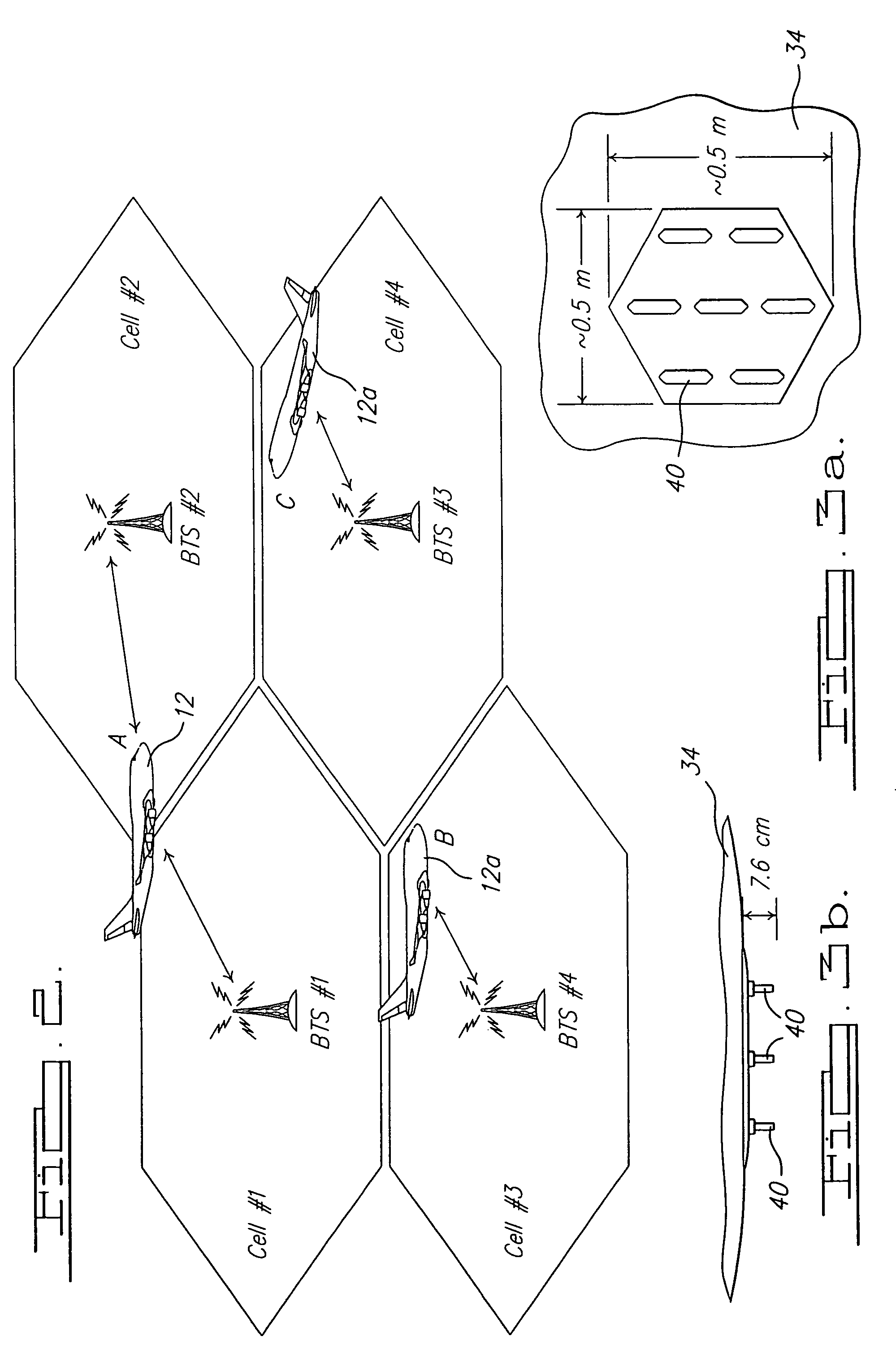 Soft handoff method and apparatus for mobile vehicles using directional antennas