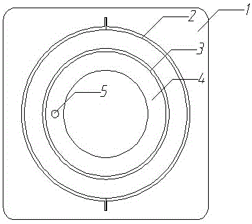 Concrete crack resistance testing device with variable constraint degree and testing method