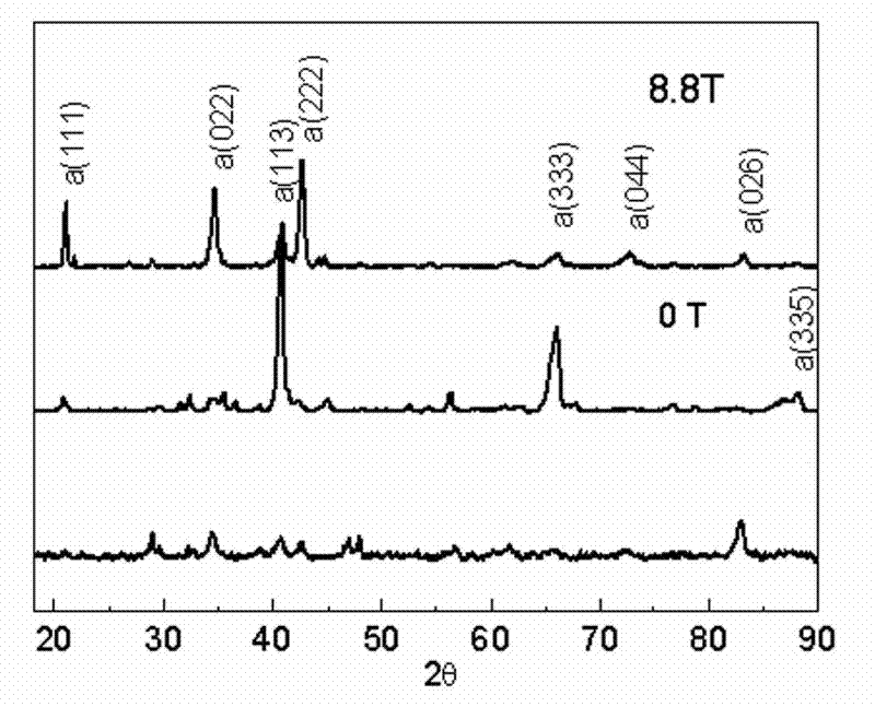 Method and device for preparing magnetostrictive material