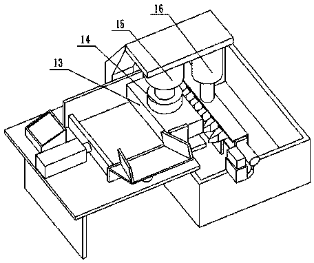 Engineering waste board crushing device