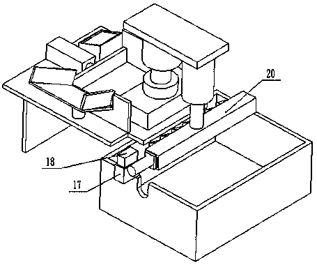 Engineering waste board crushing device