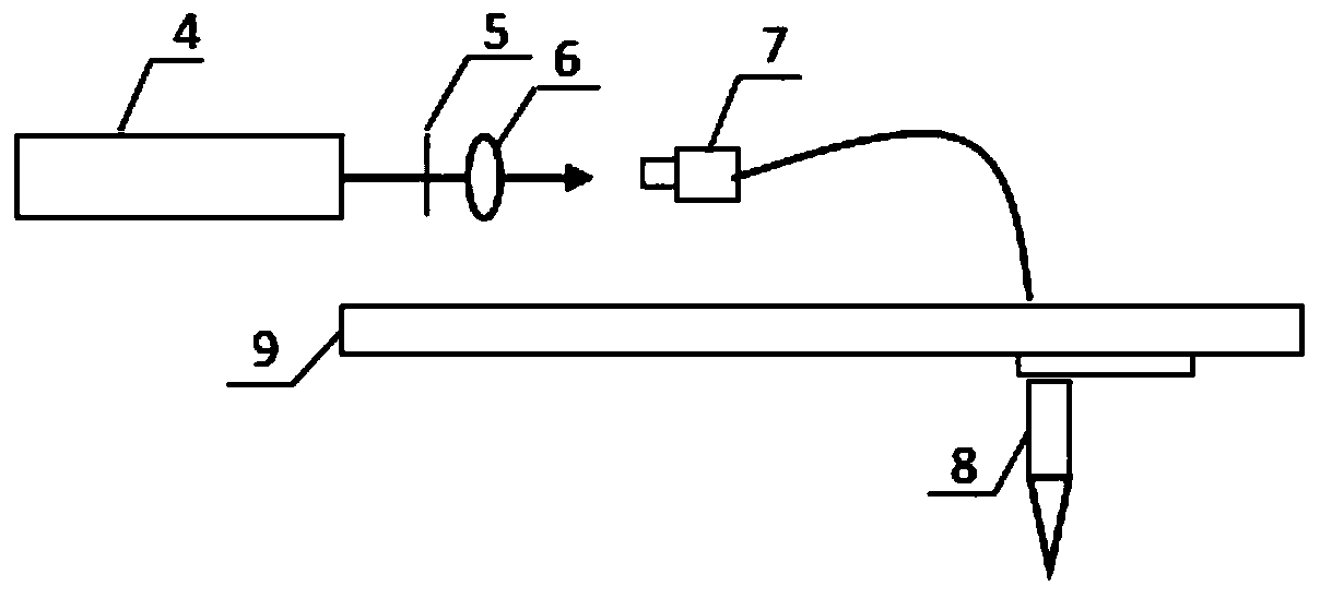 Nanopore-micro lens scanning based super-resolution microscopic imaging system