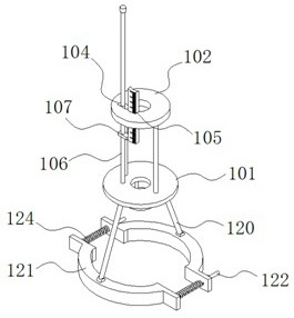 A detachable burette for easy internal cleaning