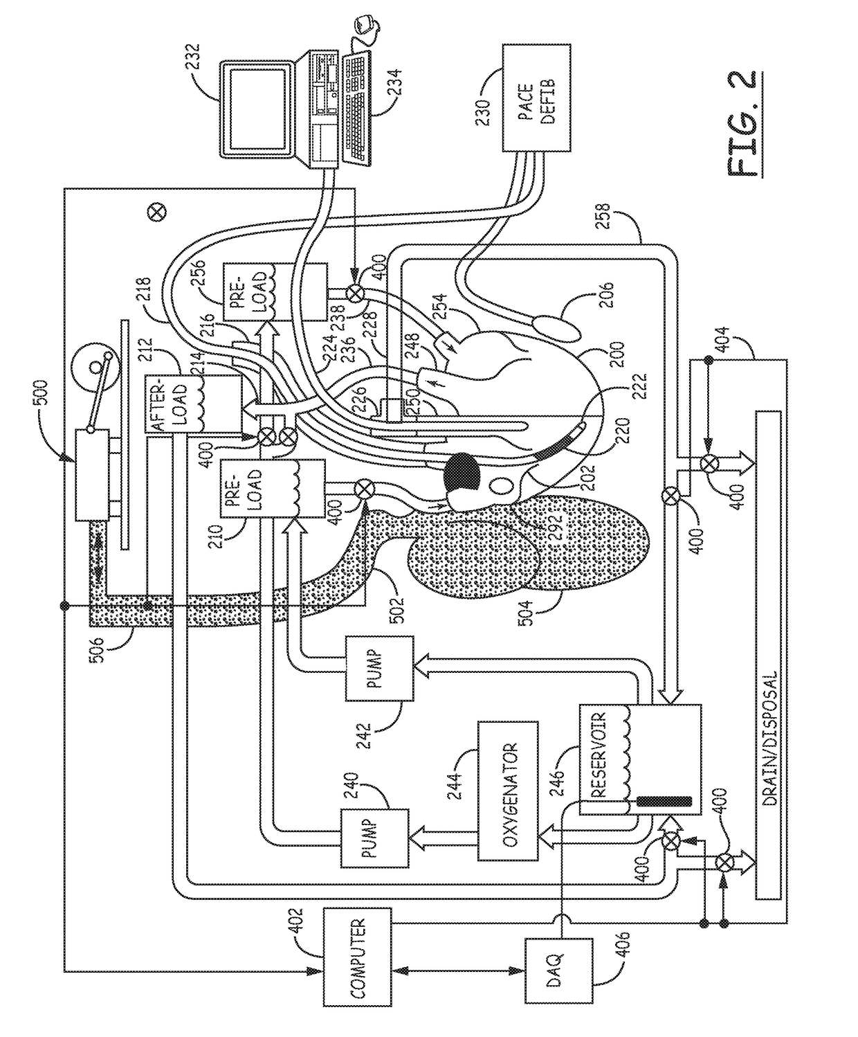 Heart-lung preparation and method of use