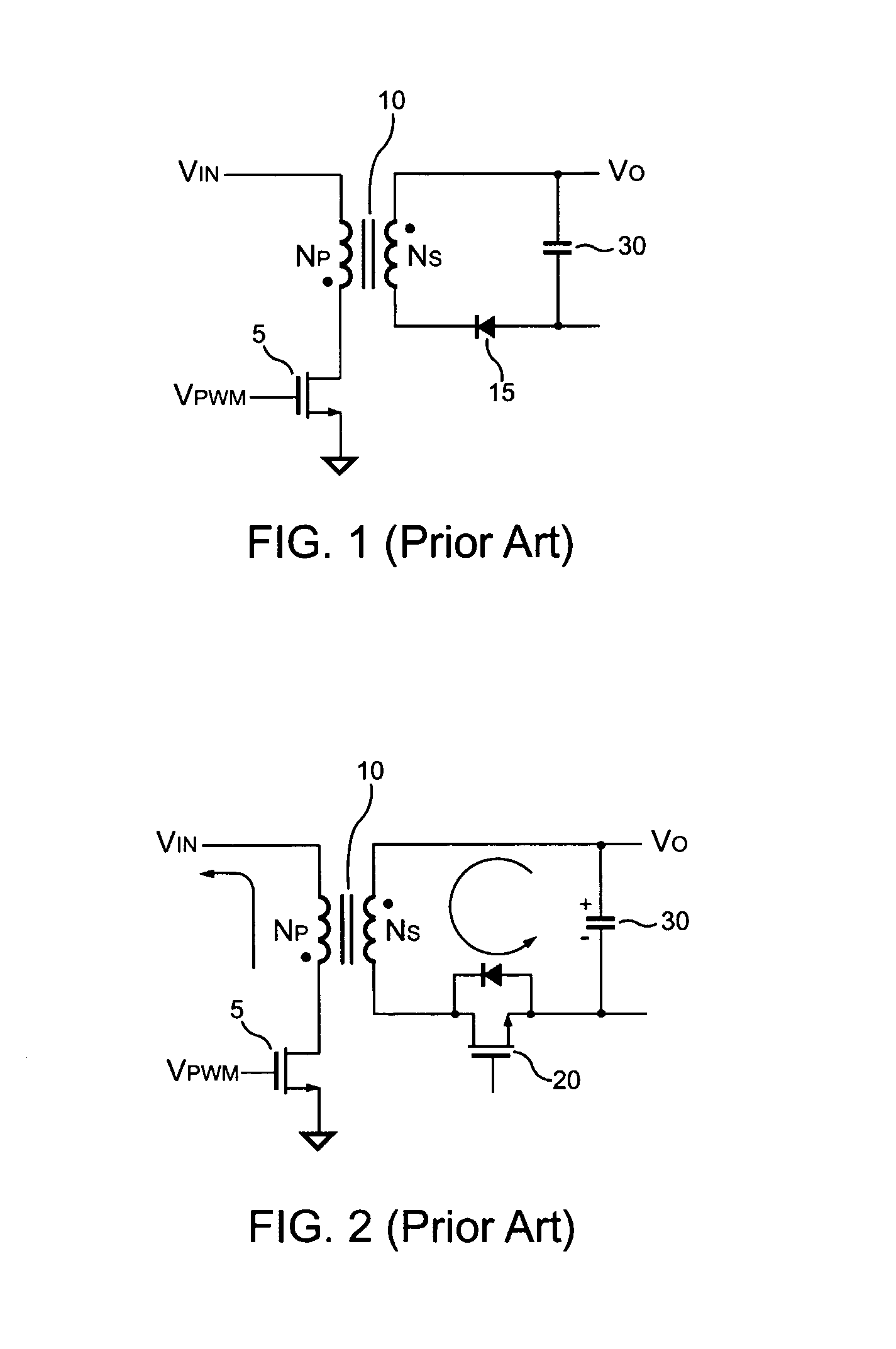 PWM controller for synchronous rectifier of flyback power converter