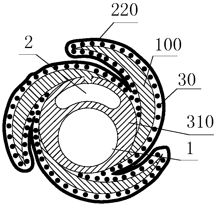 Medicine-coated balloon catheter