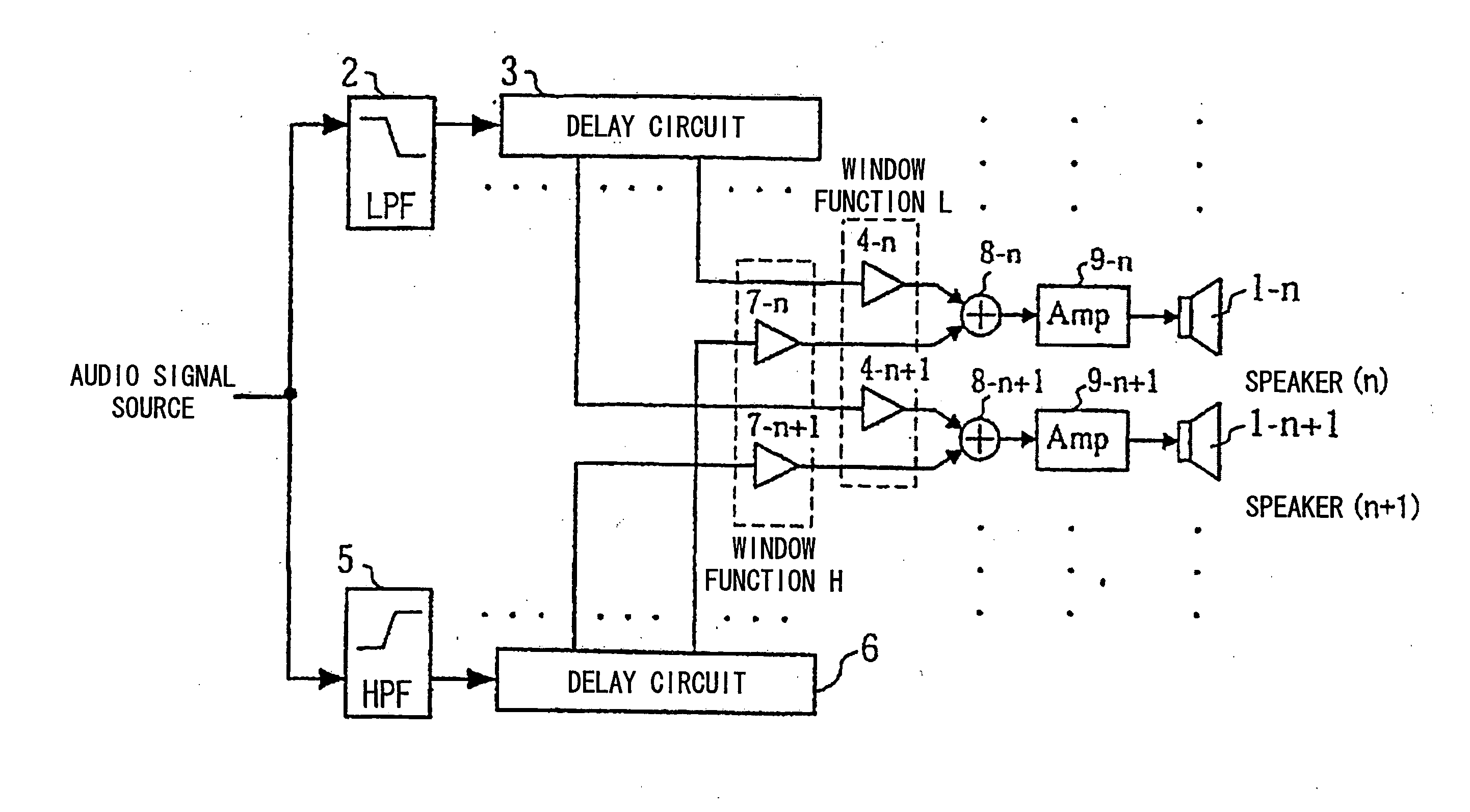 Array speaker system