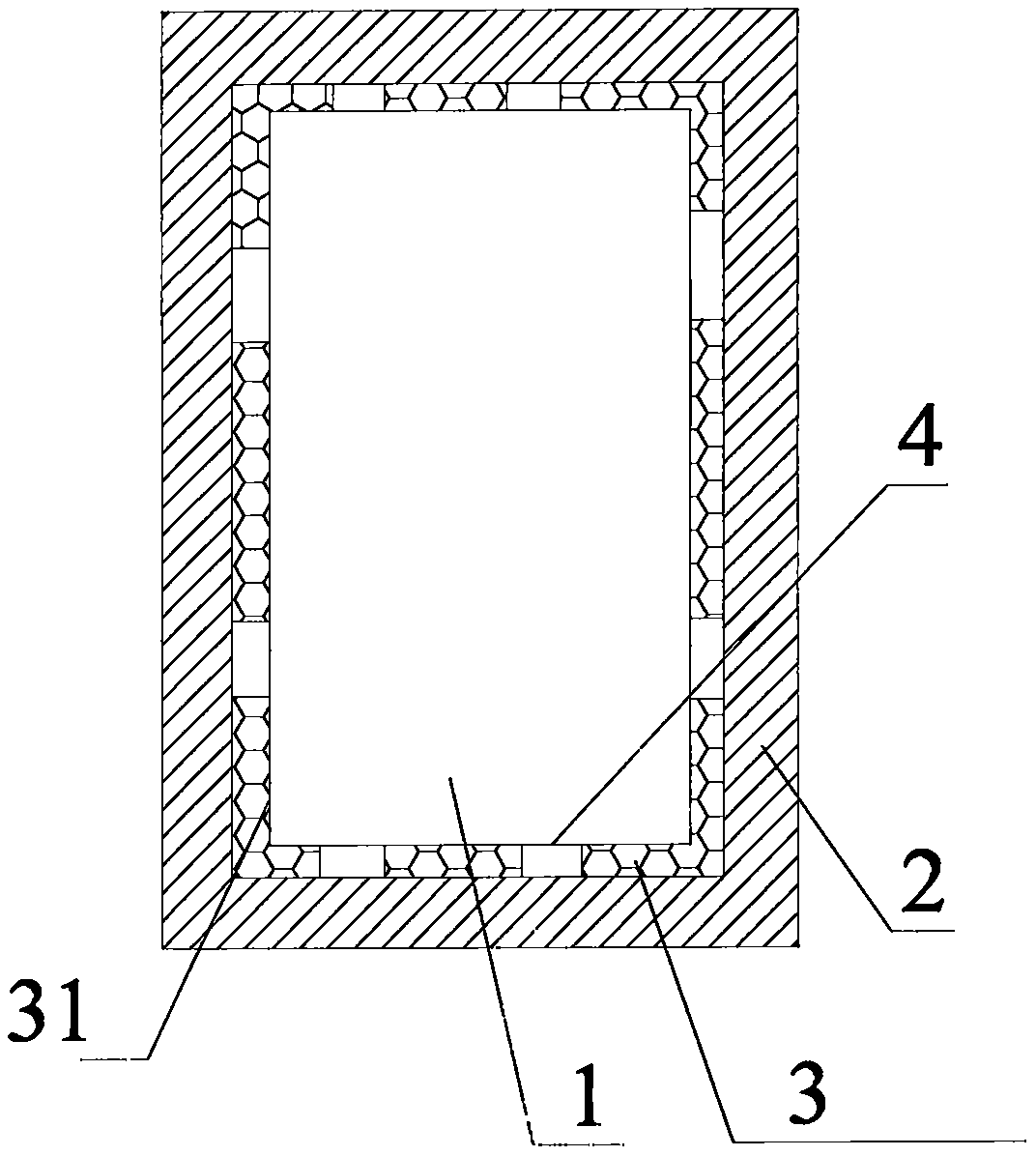 Door and window glass as well as door and window glass installation technology