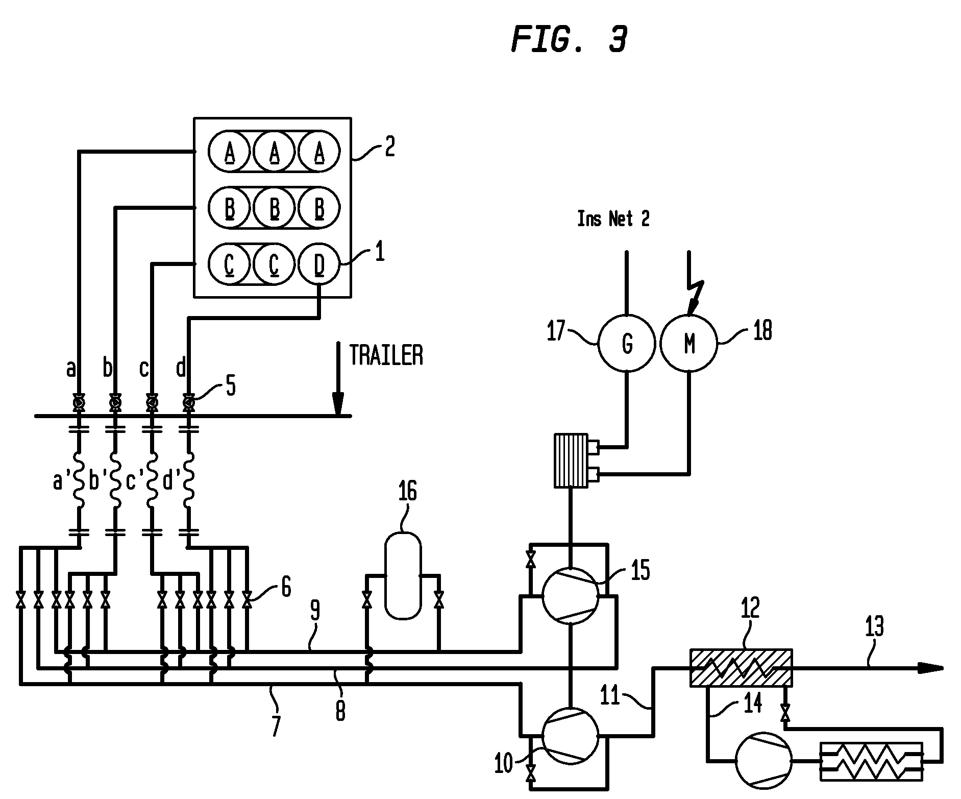 Storage device for compressed media and method for fueling vehicles