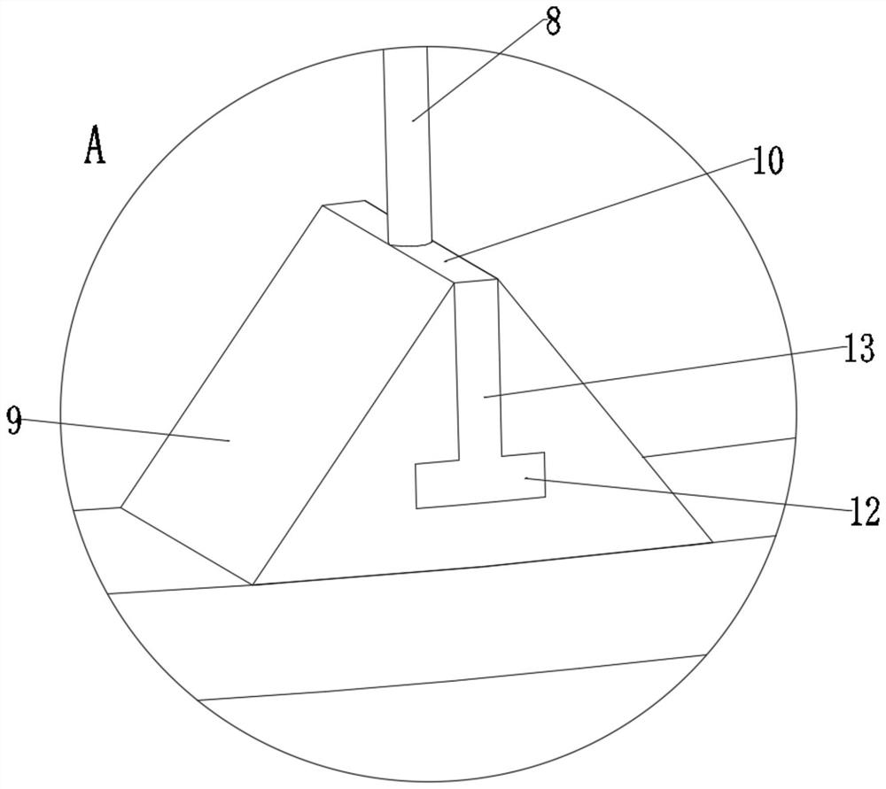 Modular noise reduction installation design structure of large-span curved surface stainless steel ceiling