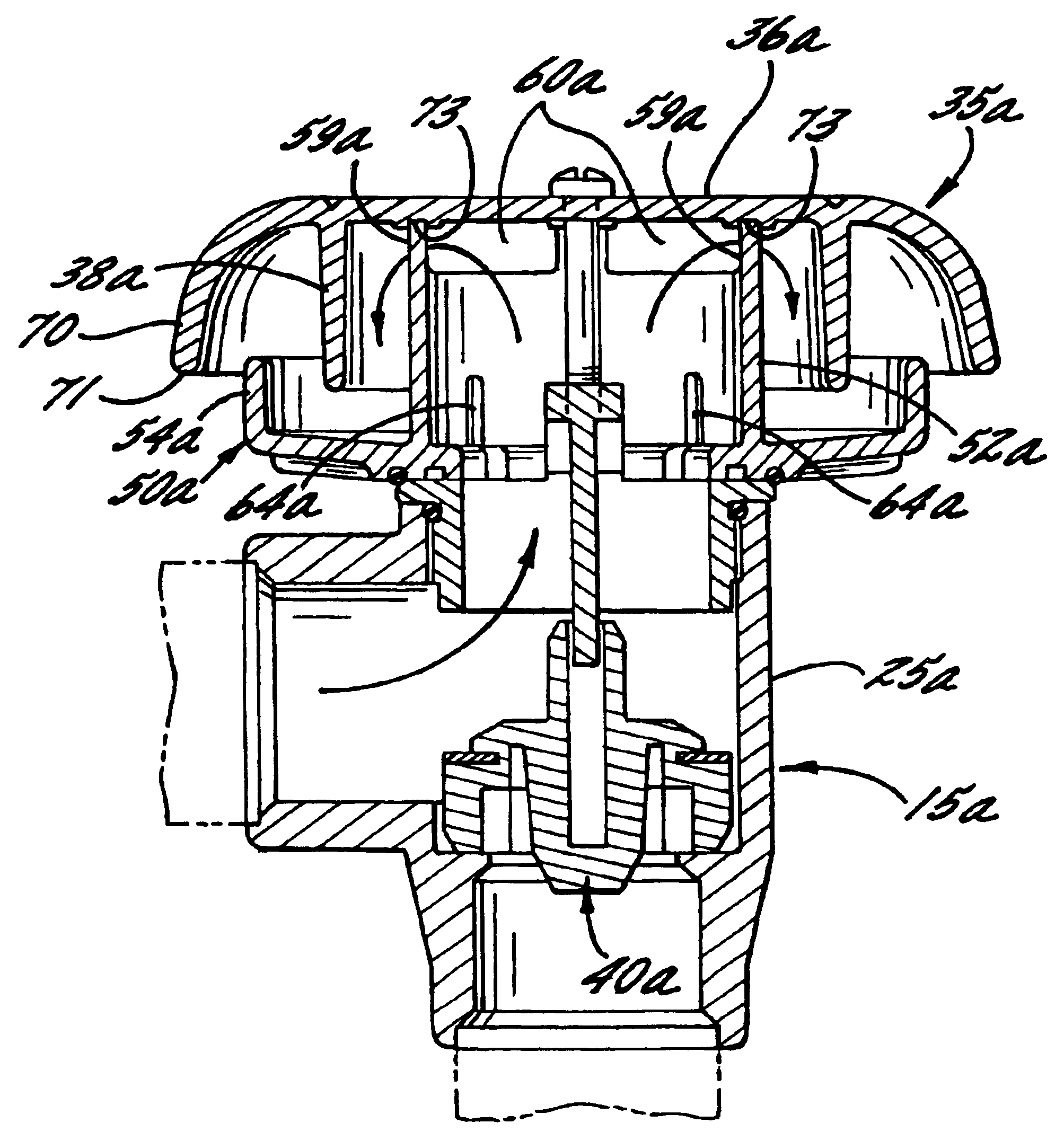 Vacuum breaker with water leak containment device