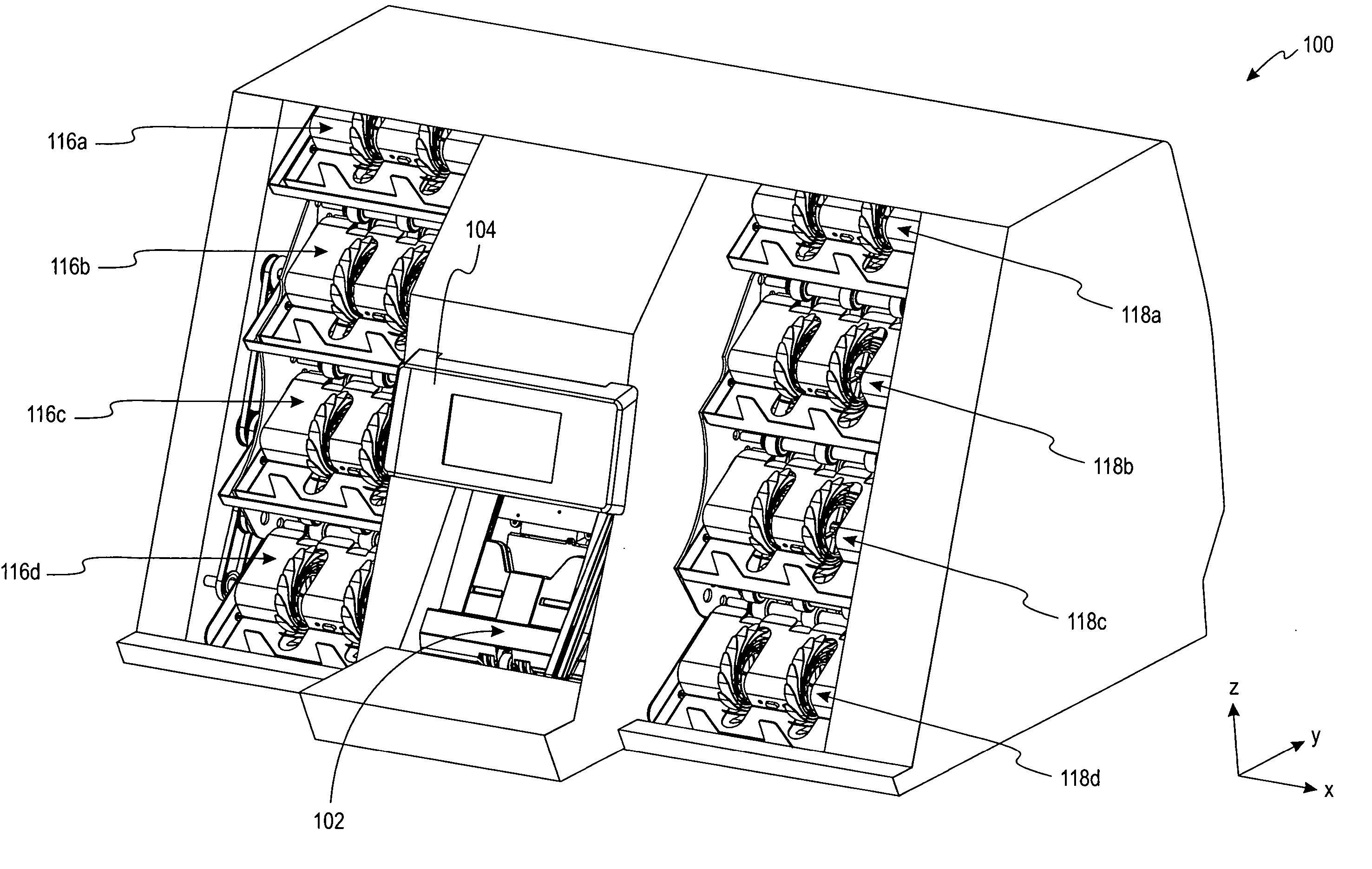 Currency processing device, method and system