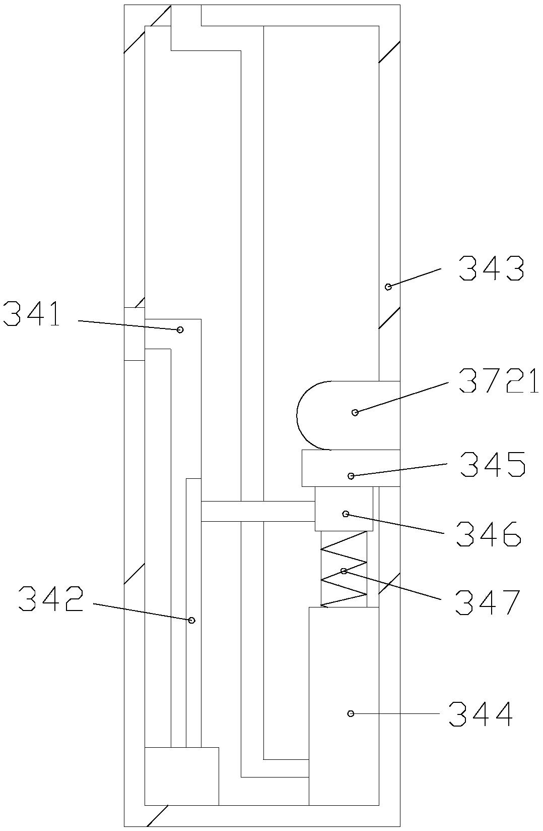 After-disaster-vehicle anti-reburning automatic compounding loading device for vehicle rescuing