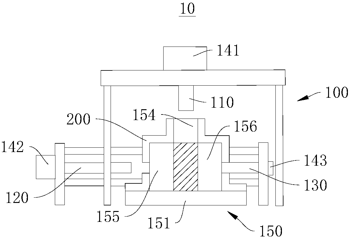 Fully-rigid true triaxial system for rocks and deep rock temperature stress coupling simulation system