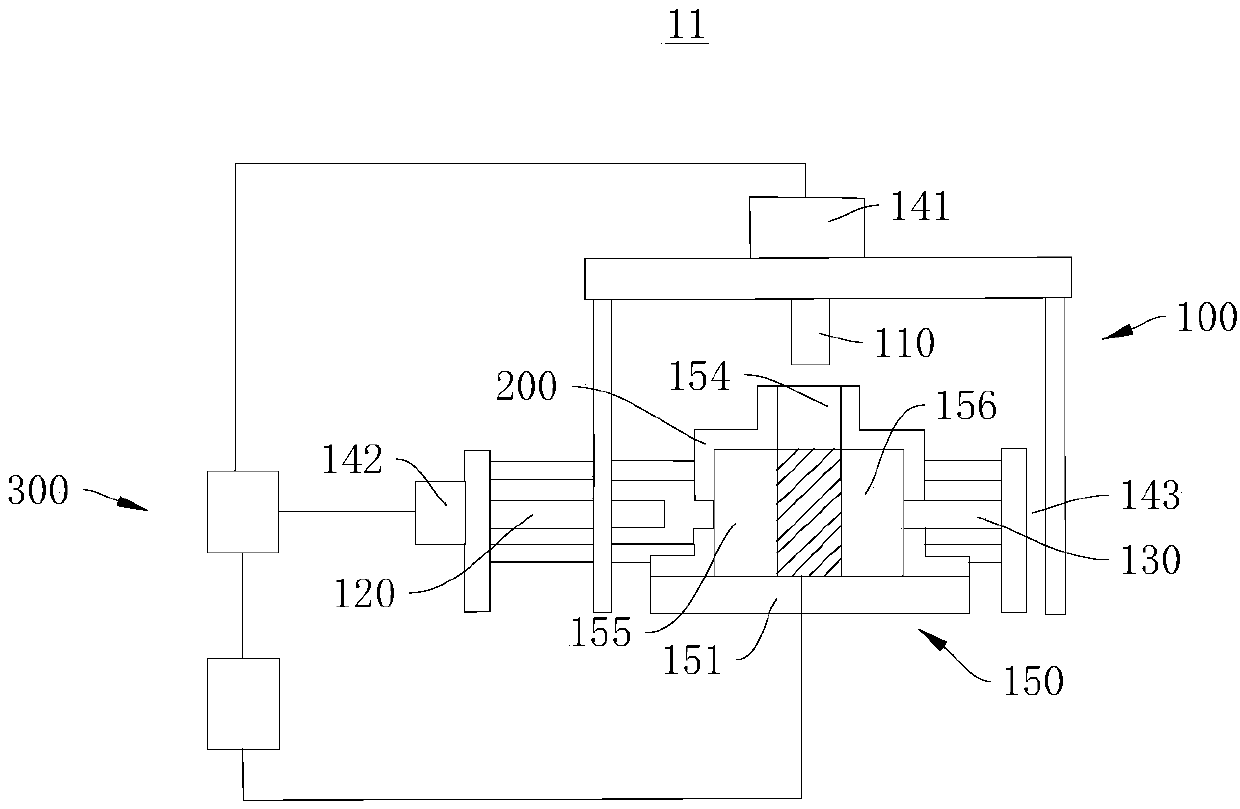 Fully-rigid true triaxial system for rocks and deep rock temperature stress coupling simulation system