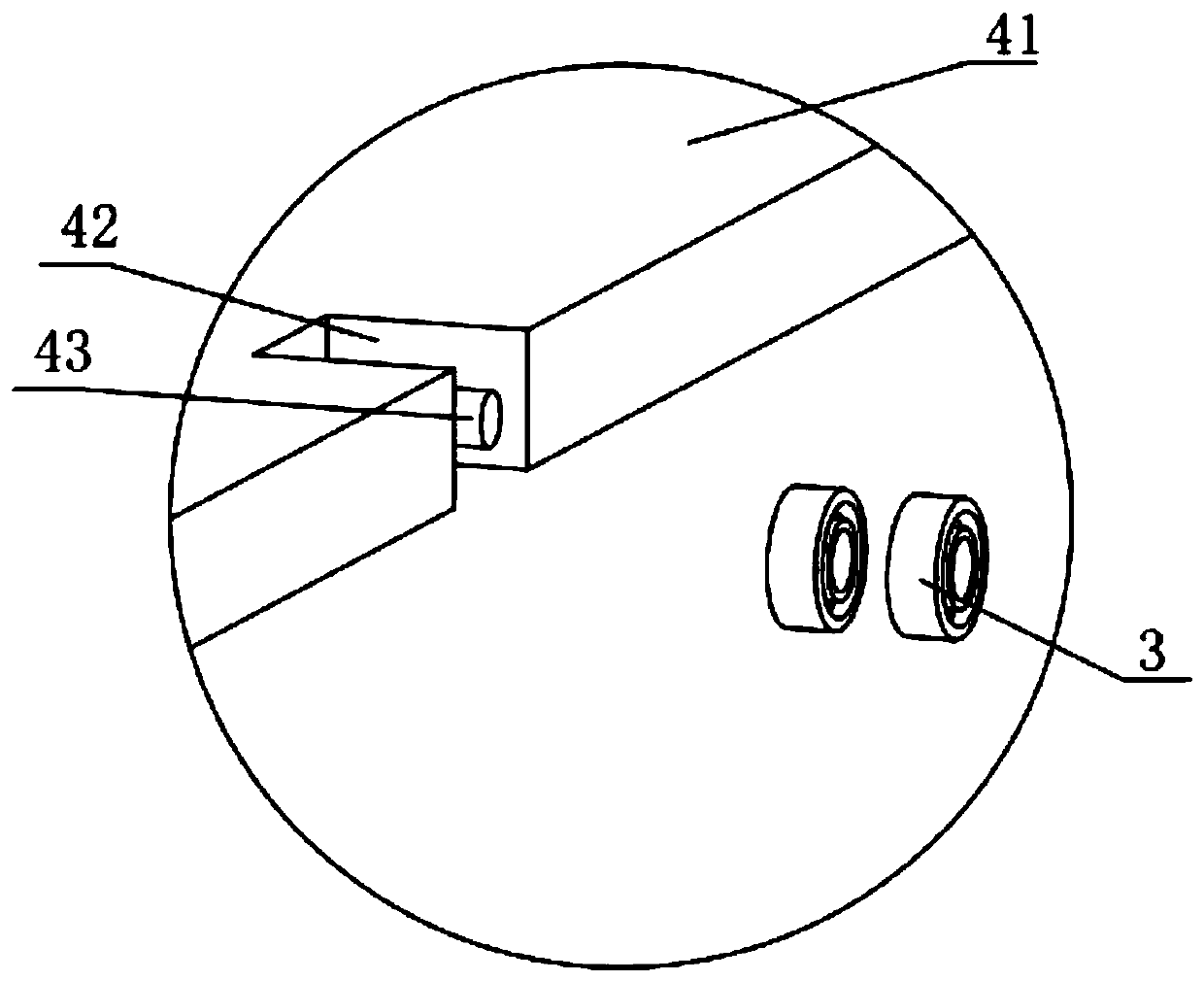 Inverted pendulum type quasi-zero stiffness vibration isolator capable of isolating large-amplitude low-frequency vibration