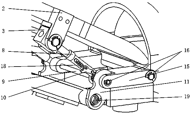 Labor-saving walking aid without external power input