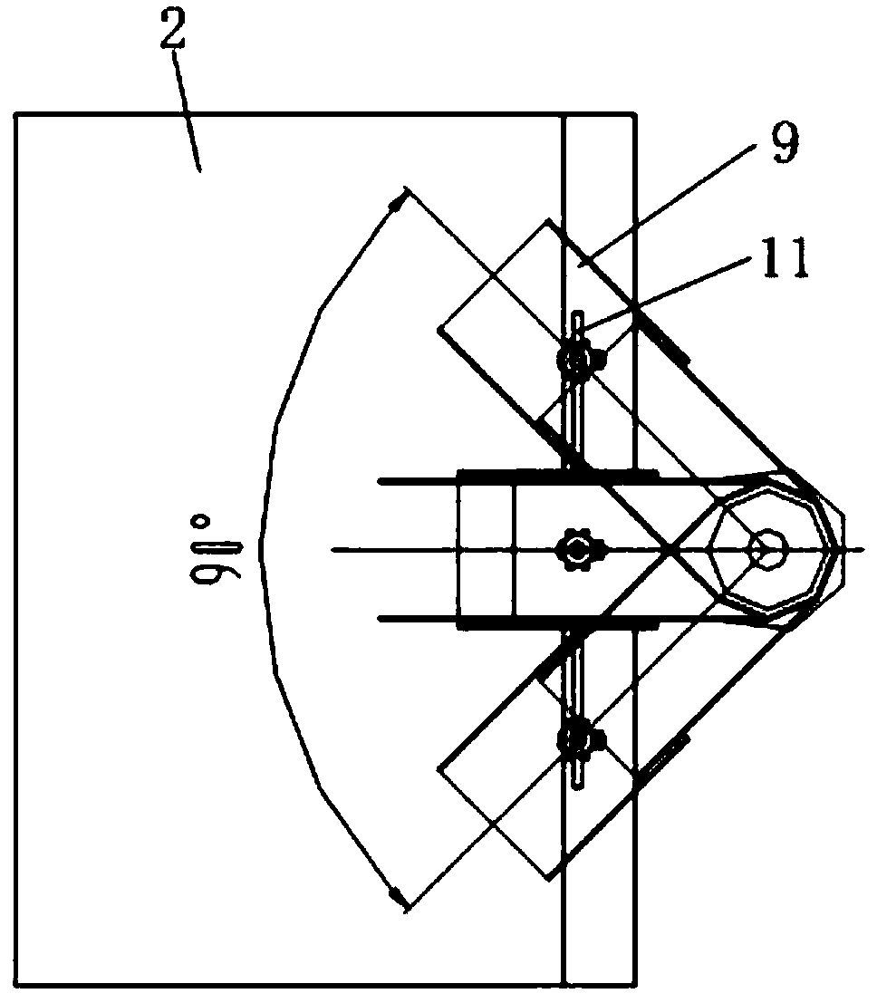 Dyeing machine retractable cloth placing device and dyeing machine