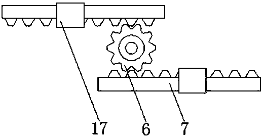 Drying device for fabric processing