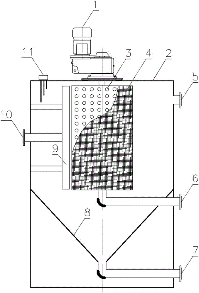 Assembling method for fiber filtration cloth filter and sewage treating method