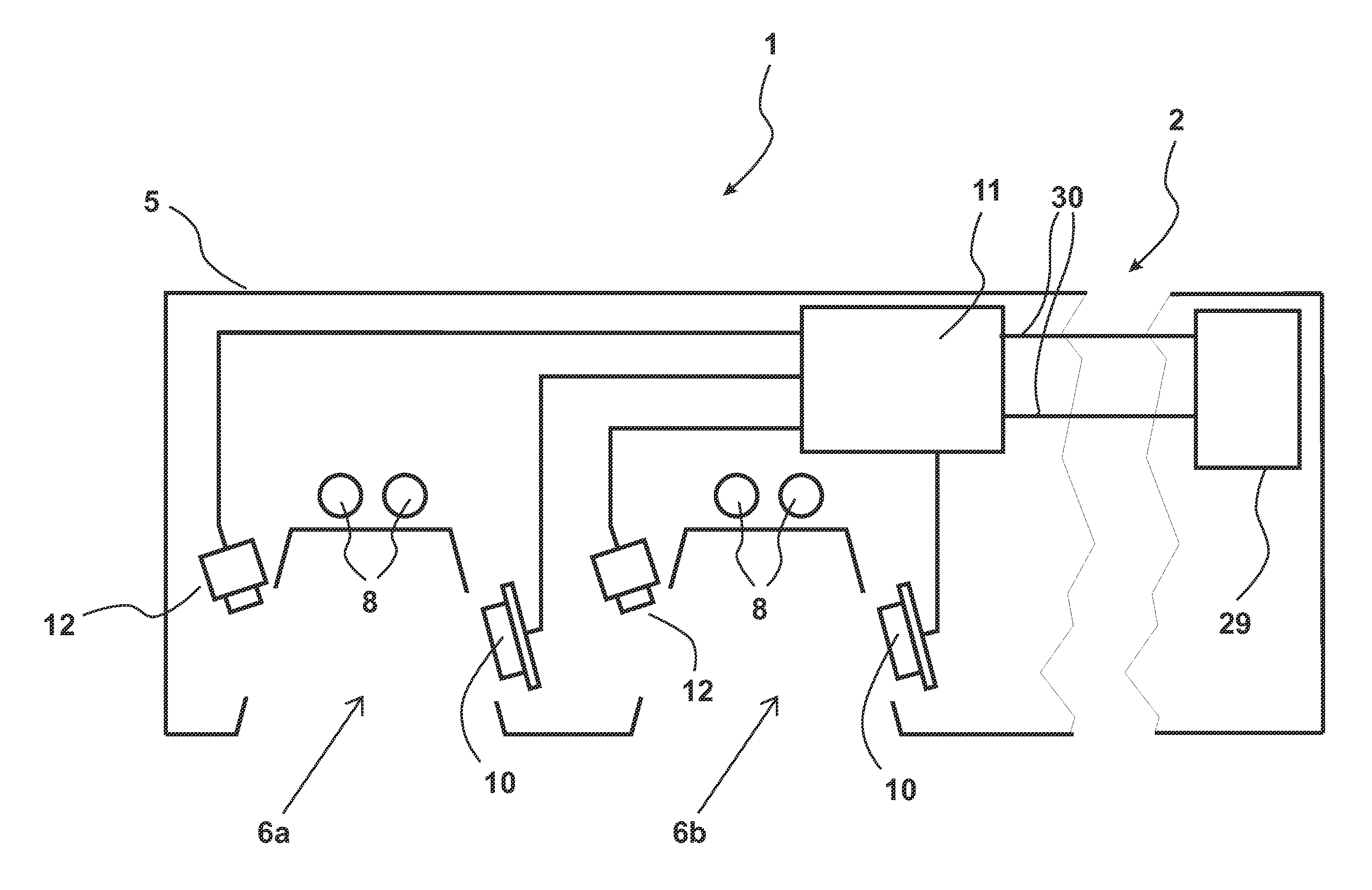 Anesthesia system with detachable anesthetic dispensing device