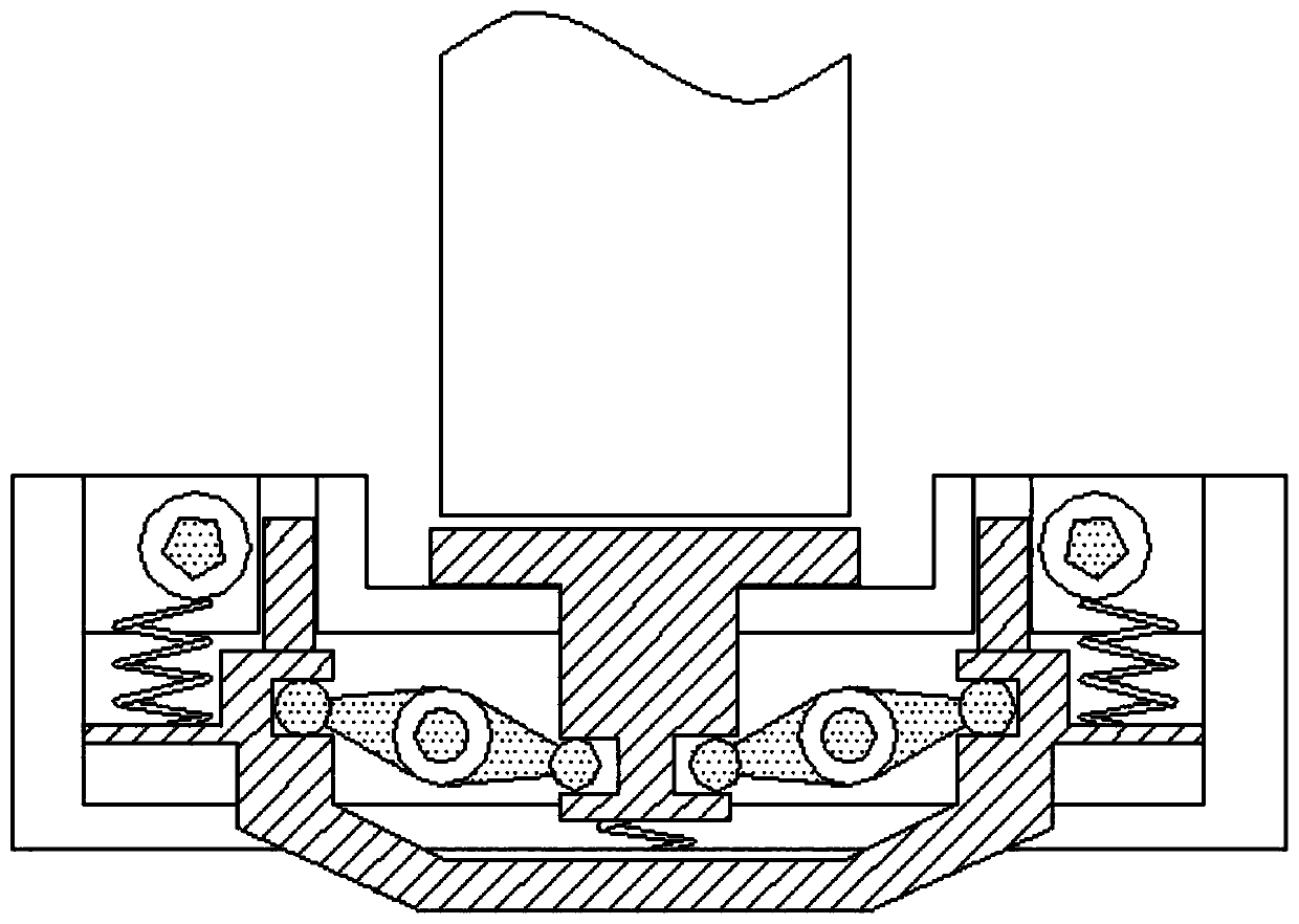 Gravity based device for quantitative weighing and feeding of feed