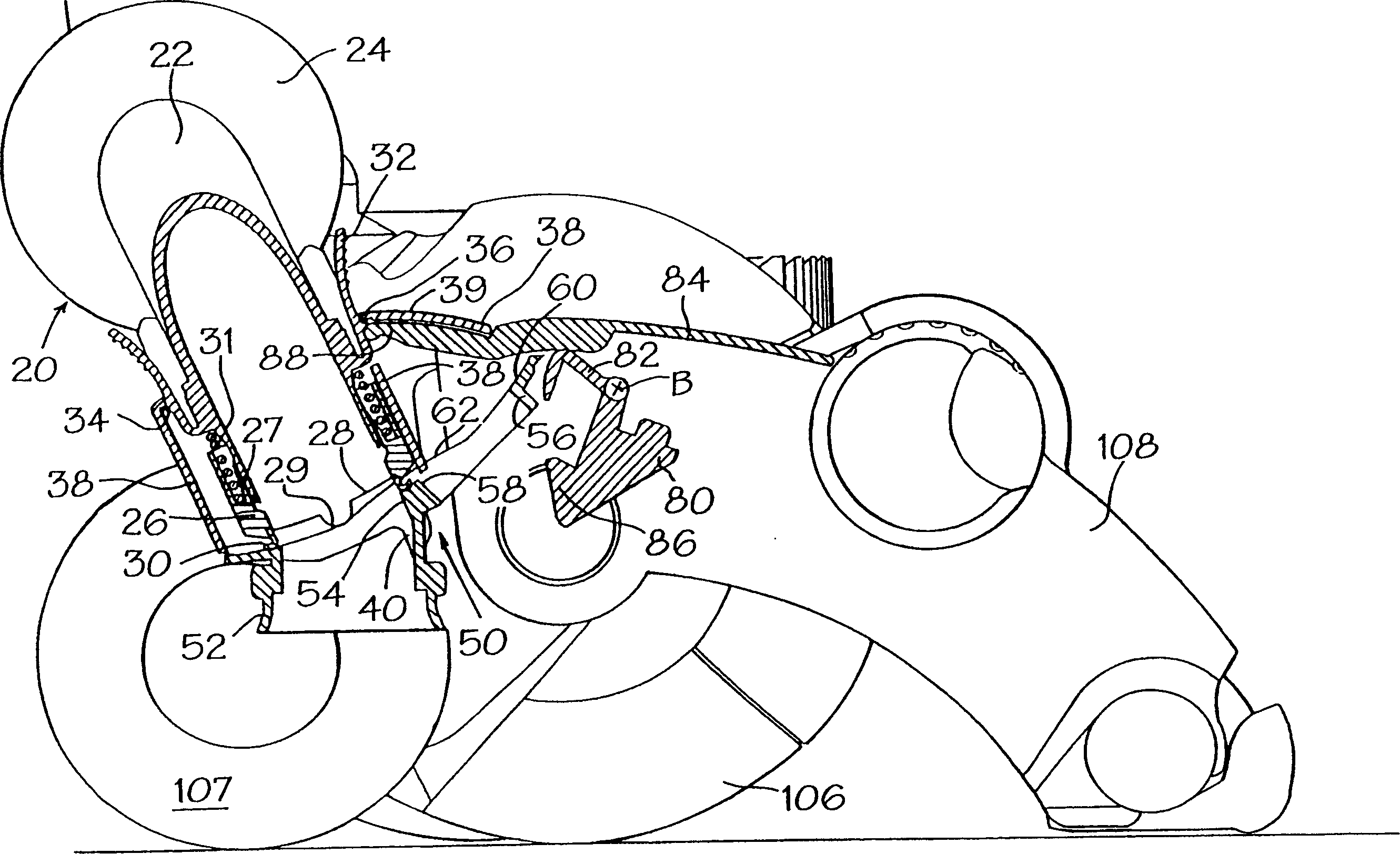 Changeover valve