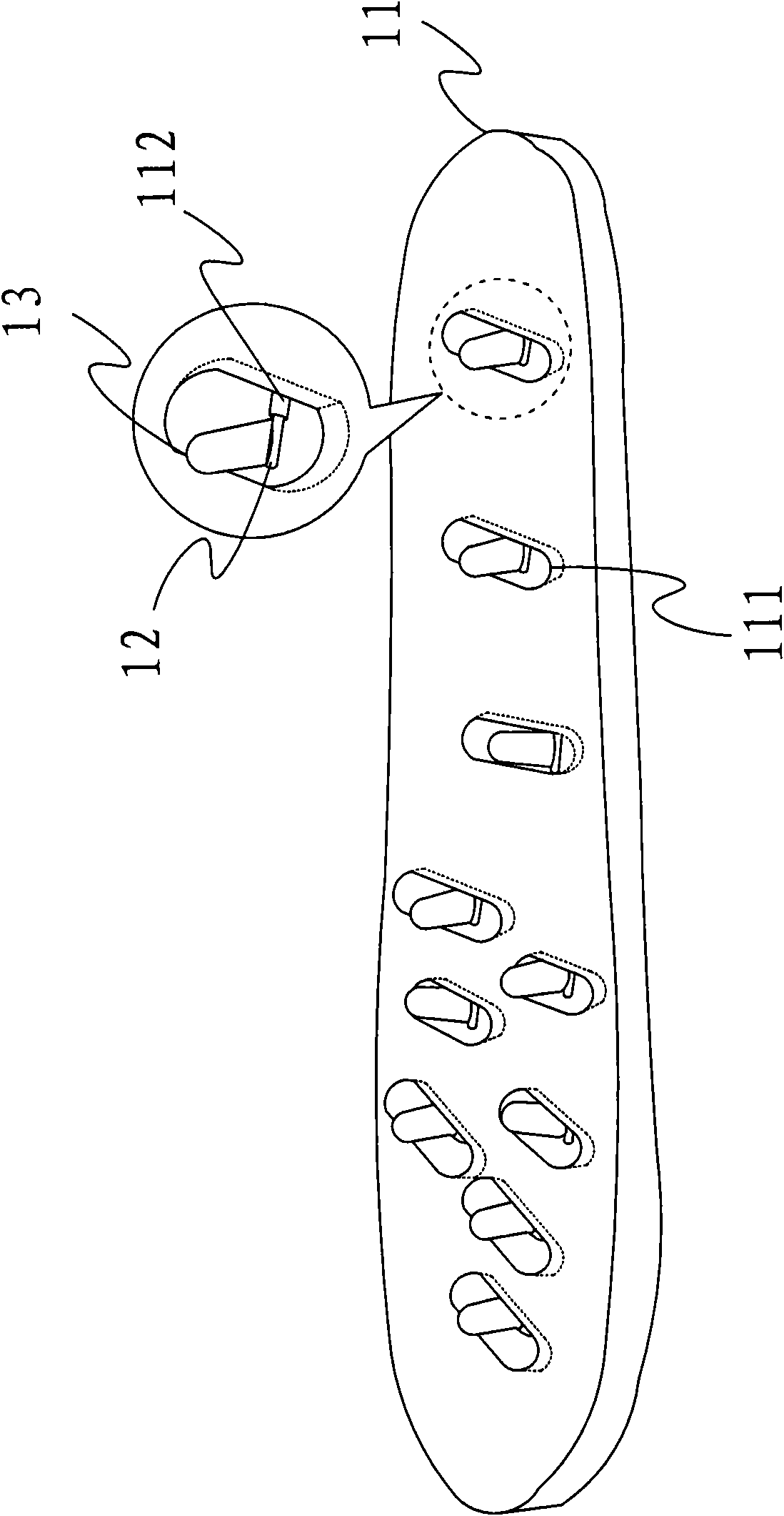 Adjustable massaging insole