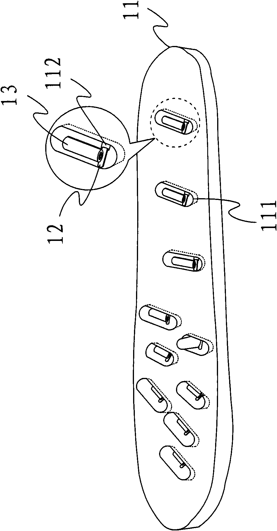 Adjustable massaging insole