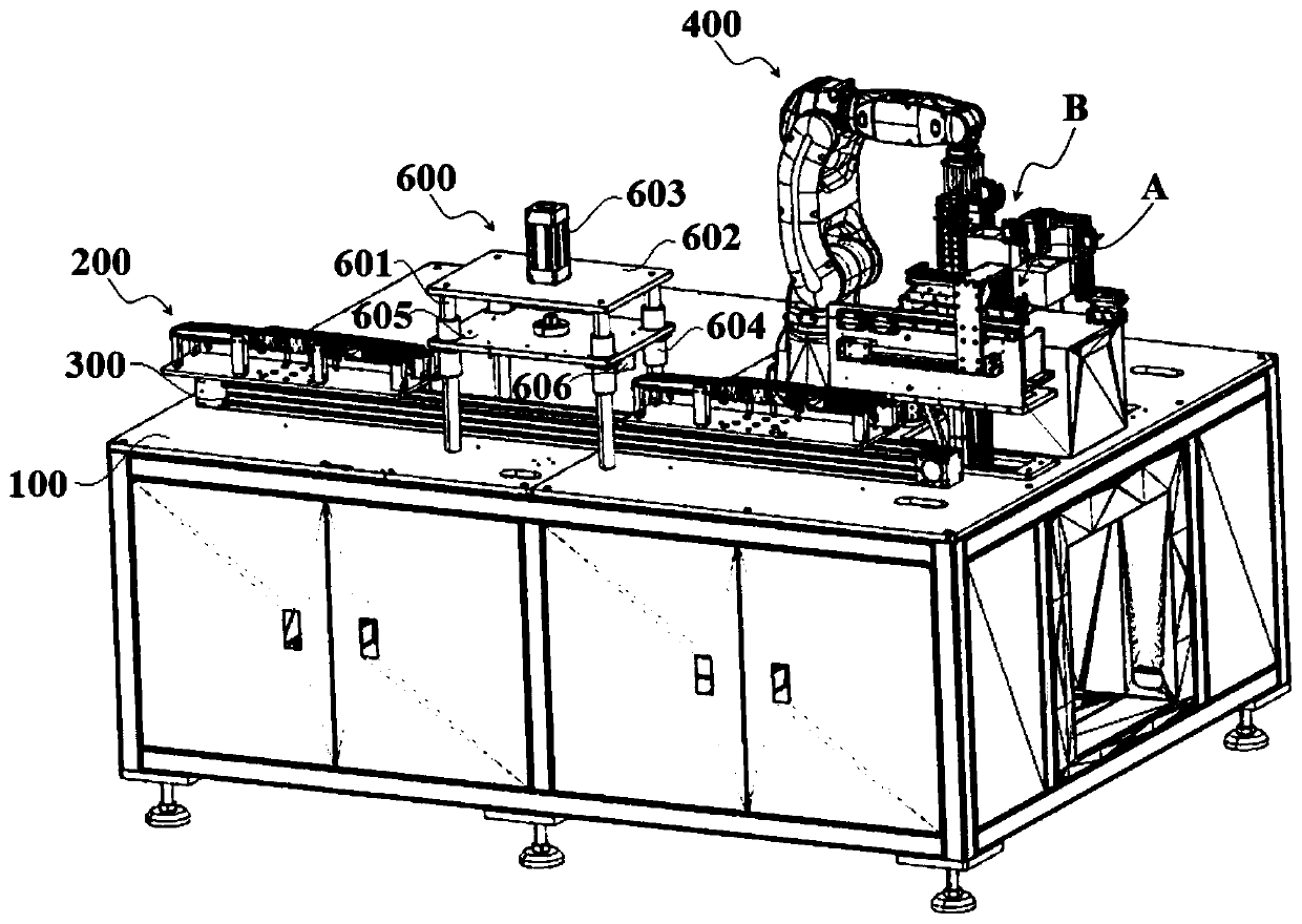 Film laminating method of washing machine control panel automatic film laminating machine