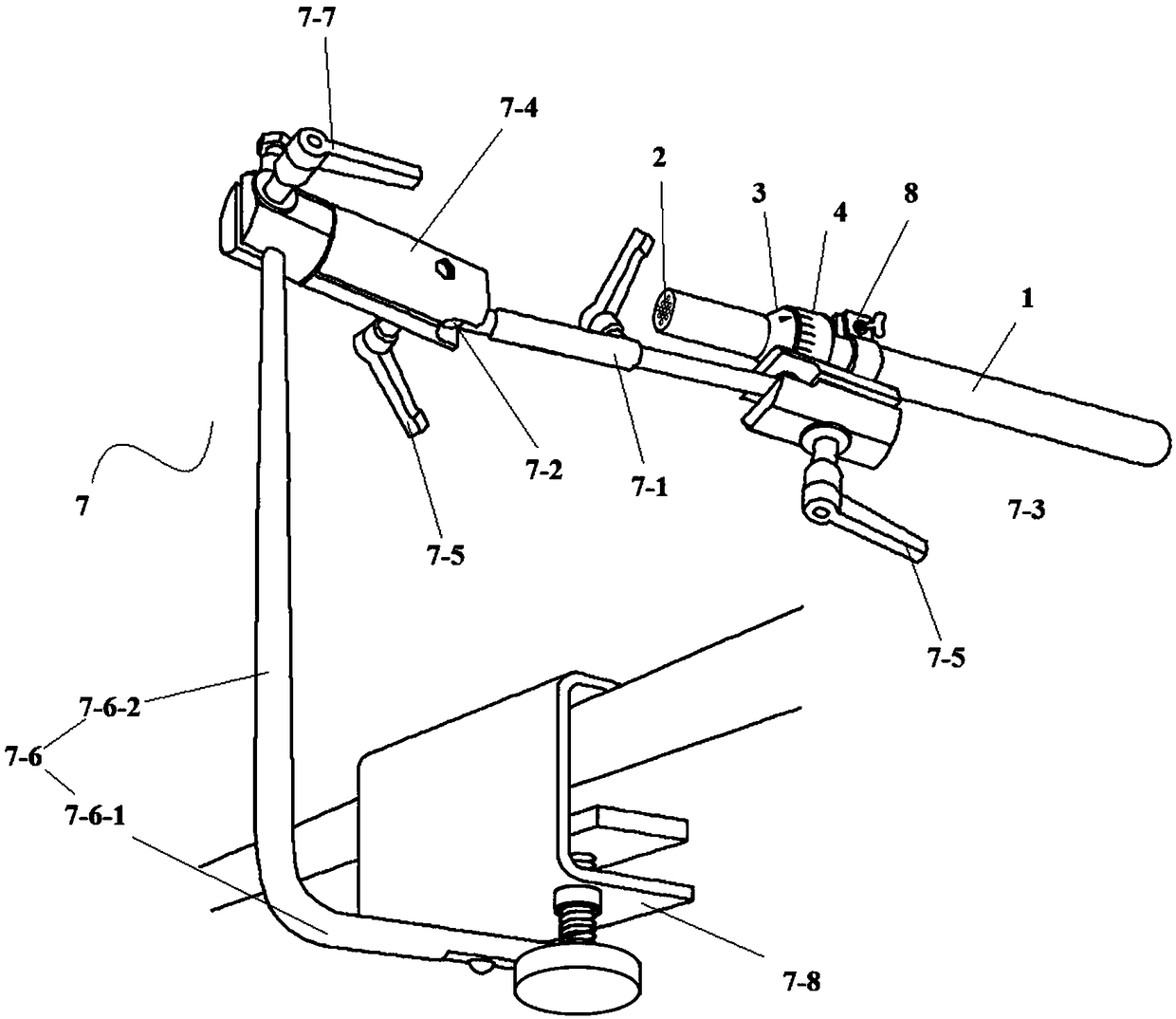 Auxiliary tool and device for minimally invasive lumbar surgery