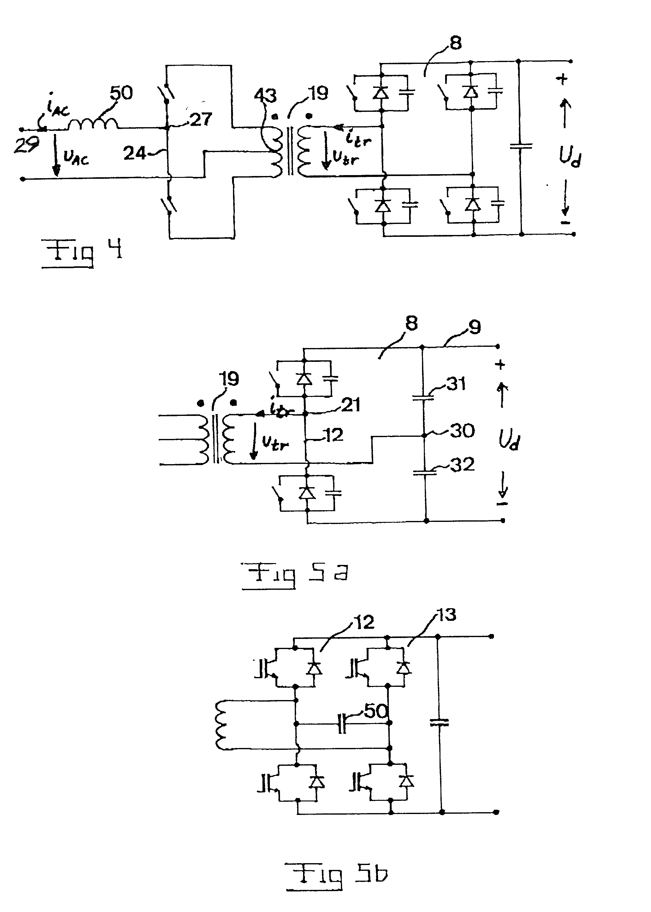 Apparatus and a method for voltage conversion