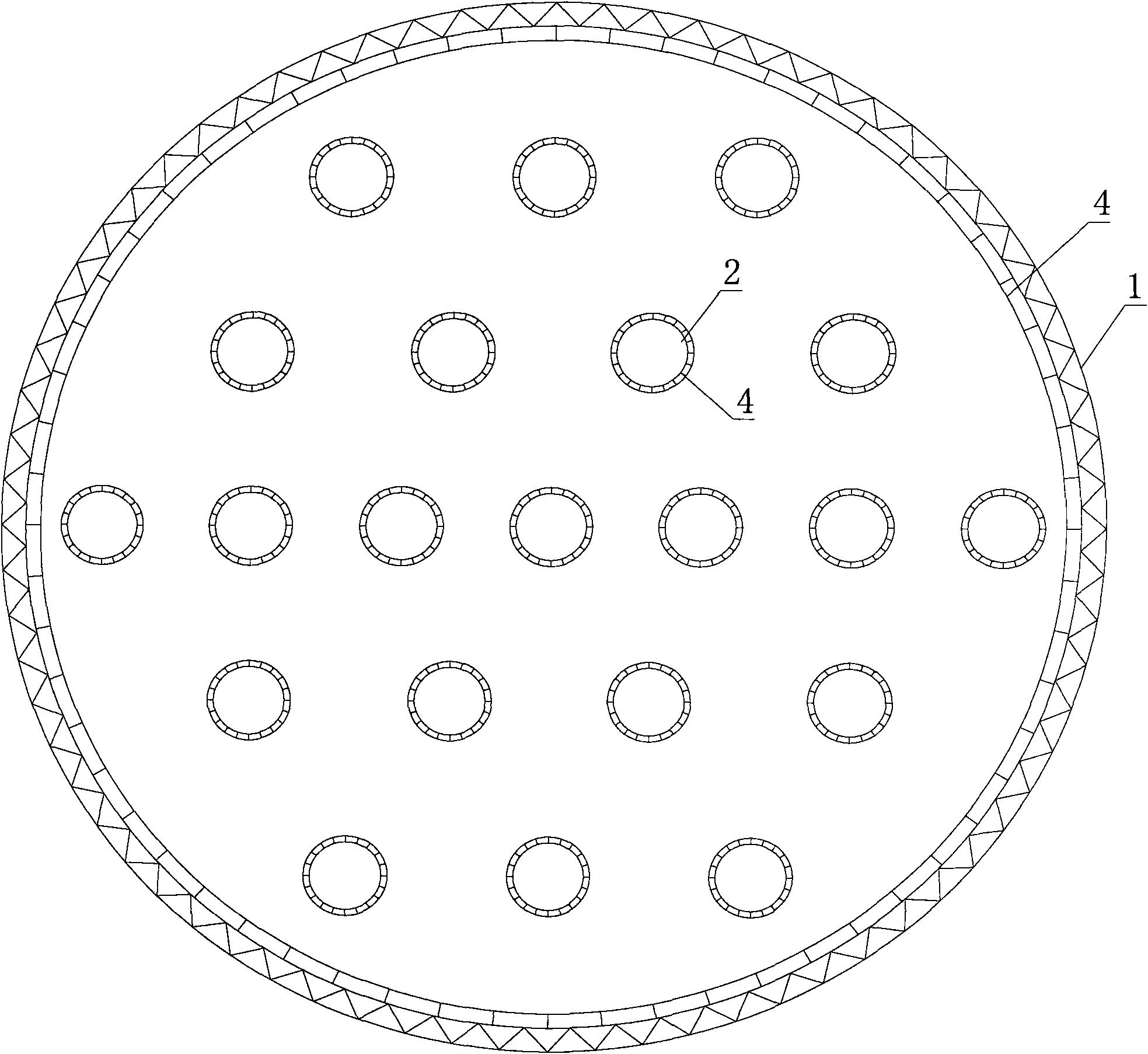 Method for reducing thickness of subsealing concrete of steel cofferdam and preventing seepage