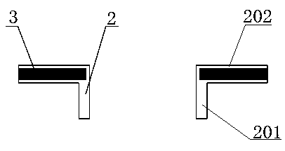 Head, head assembly, encapsulation device and encapsulation method for ultra-thin soft-clad lithium battery