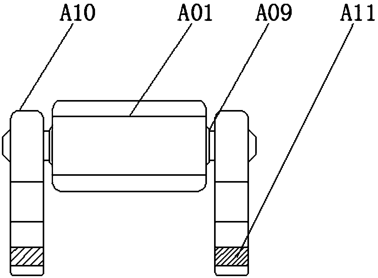 Foldable double-sided stapler for office