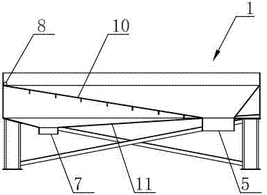 Kitchen waste collecting and separating device