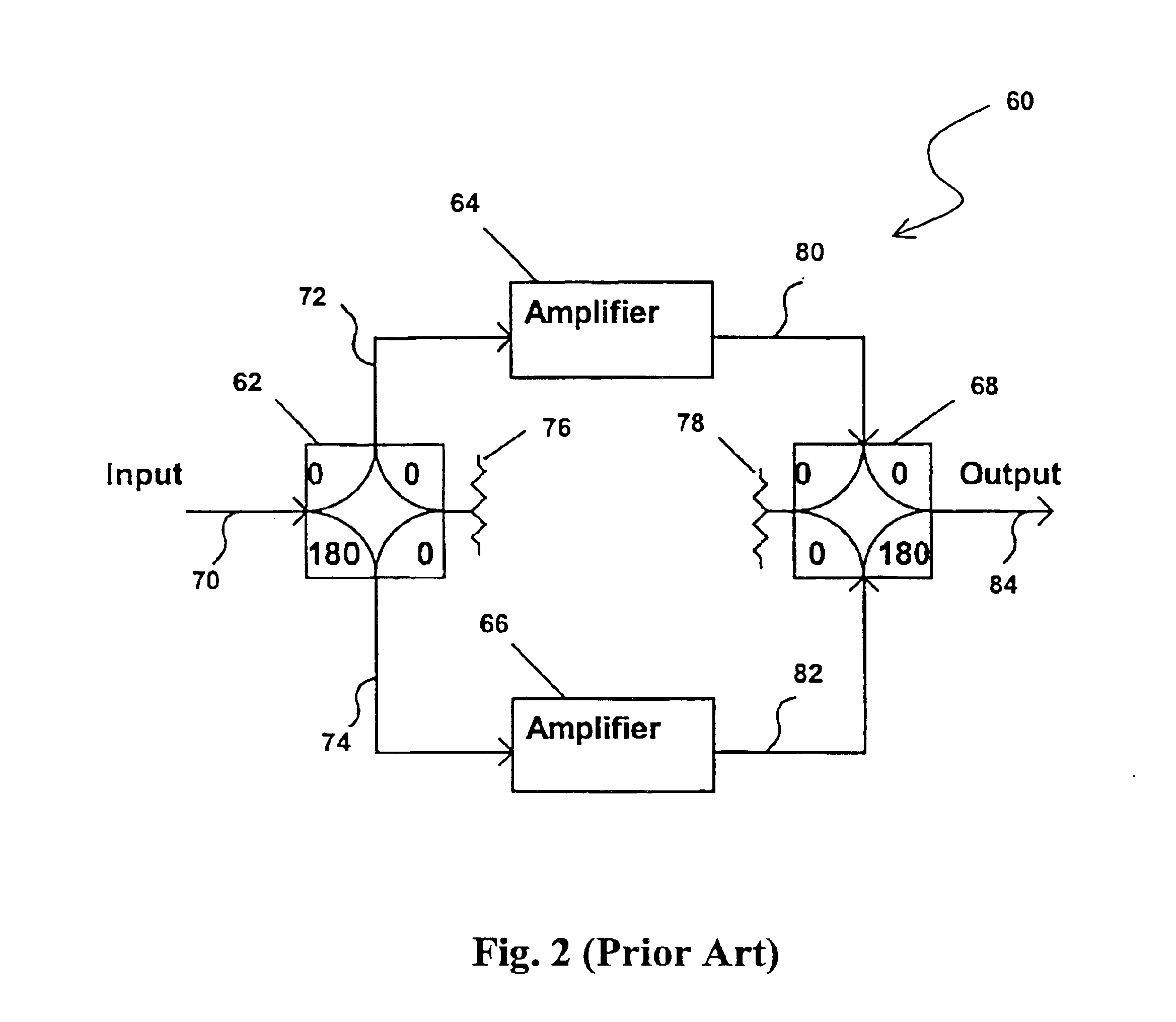 Methods and apparatus for substantially reducing nonlinear distortion using multiple nonlinear devices