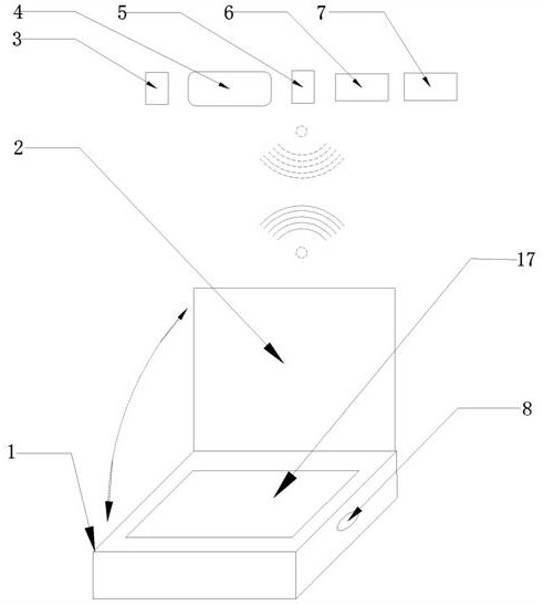 Product quantity and quality information simultaneous wireless intelligent terminal acquisition device