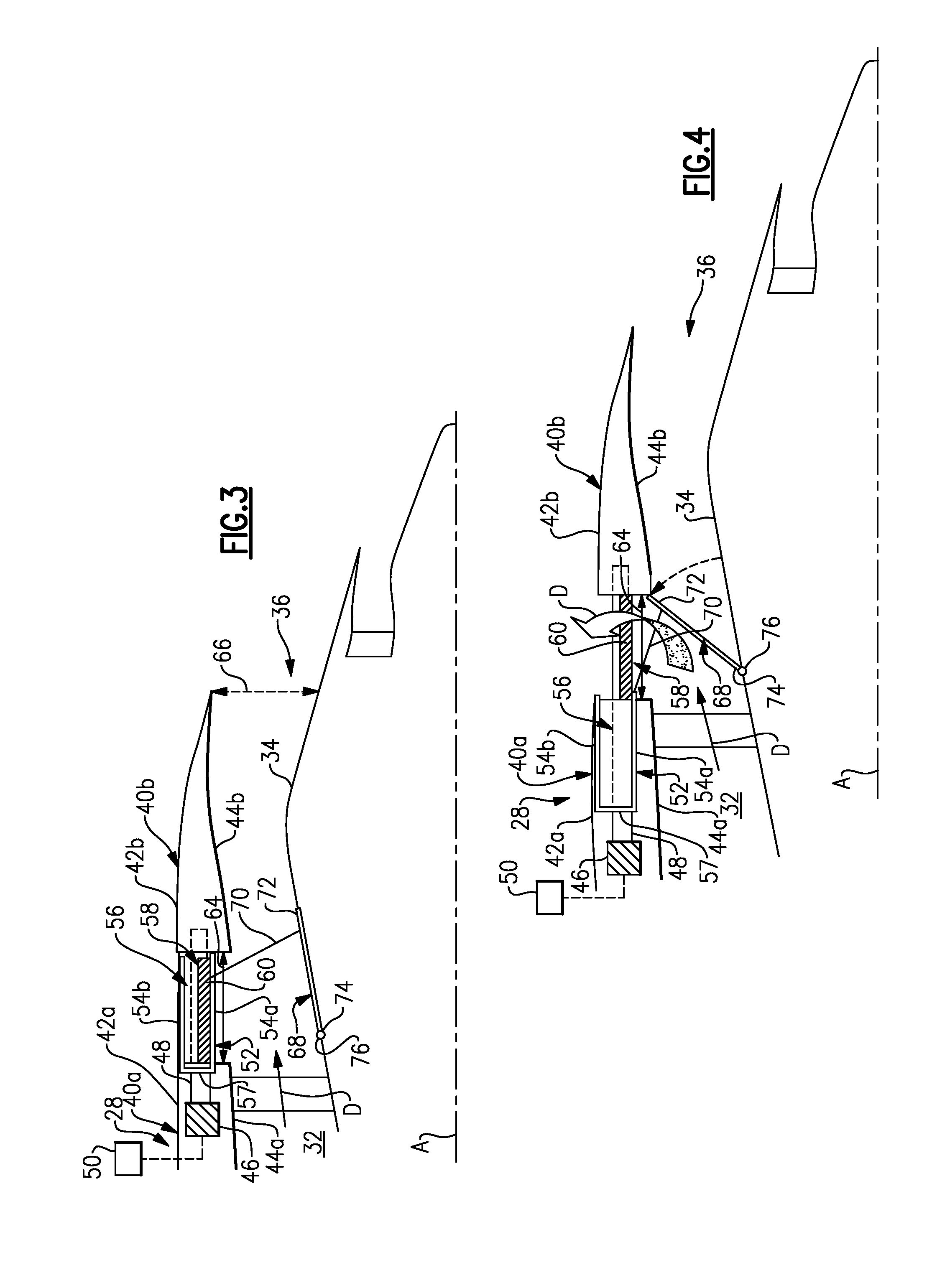 Thrust reversing variable area nozzle