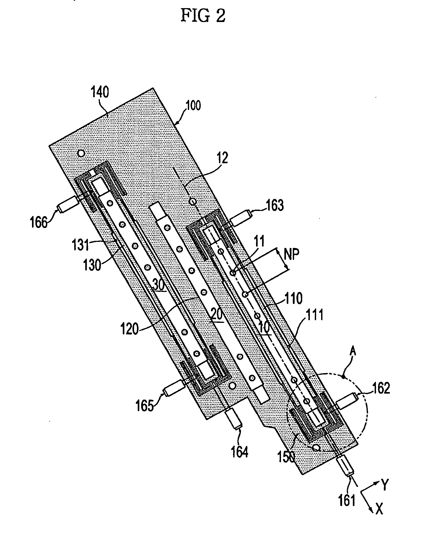 Ink-jet head mount and ink-jet printing apparatus using the same